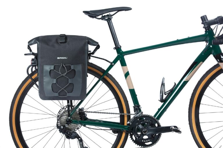 Basil Navigator Waterproof Single Medium Bag - Black