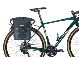 Basil Navigator Waterproof MIK Studs Single Bicycle Bag 14L - Black