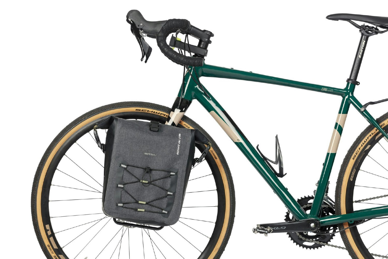 Basil Navigator Storm Medium Single Pannier Bag 12-15L - Black