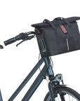 Basil City Handbag Mik KF-Hook 8-11L - Black