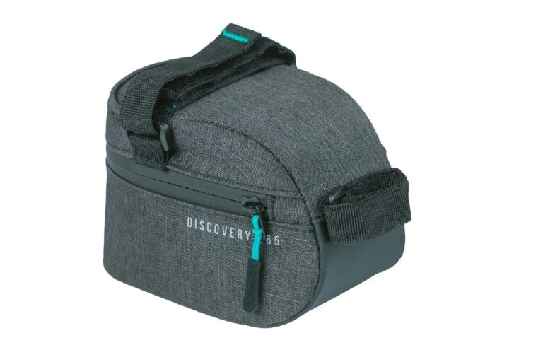Basil Discovery 365D Saddle Bag Medium 1L - Black Melee