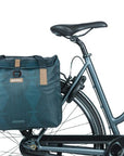 Basil Elegance Bicycle Shopper Bag 20-26L - Estate Blue