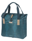 Basil Elegance Bicycle Shopper Bag 20-26L - Estate Blue