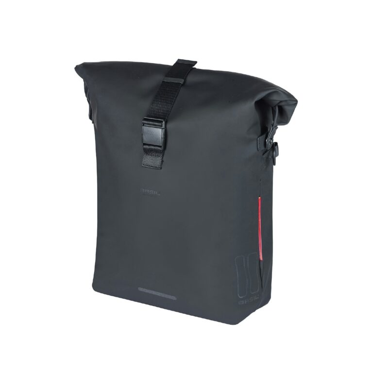 Basil Soho Mik Side Bicycle Shoulder Bag 17L - Night Black