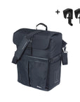 Basil Move Commuter Bicycle Bag MIK Hooks 15L - Black