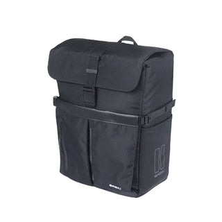 Basil Move Commuter Bicycle Bag MIK Hooks 15L - Black