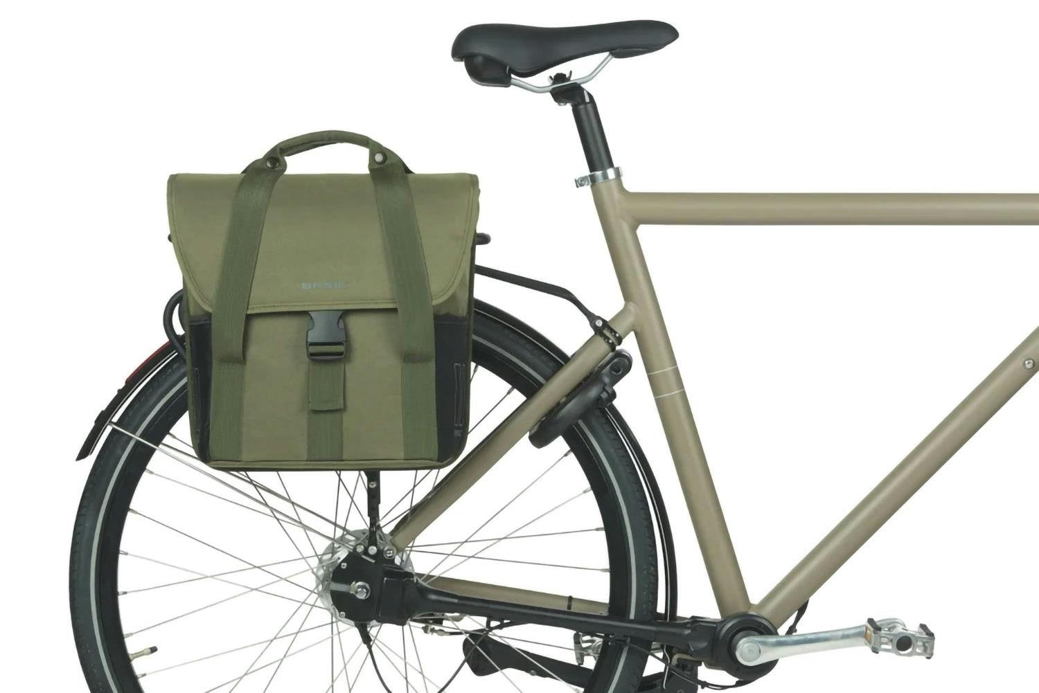 Basil Go Single Bag 16L - Dark Green