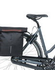 Basil City Shopper Bicycle Shopper Bag 14-16L - Black