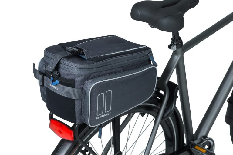 Basil Cento Design Trunk Bag Mik 7-15L - Grey