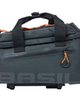 Basil Miles Trunkbag Mik Tarpaulin 7L - Black/Orange