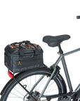 Basil Miles Trunkbag Mik Tarpaulin 7L - Black/Orange