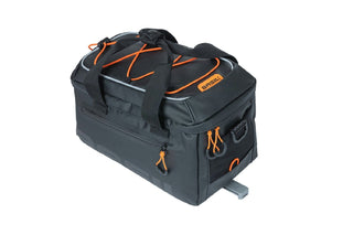 Basil Miles Trunkbag Mik Tarpaulin 7L - Black/Orange