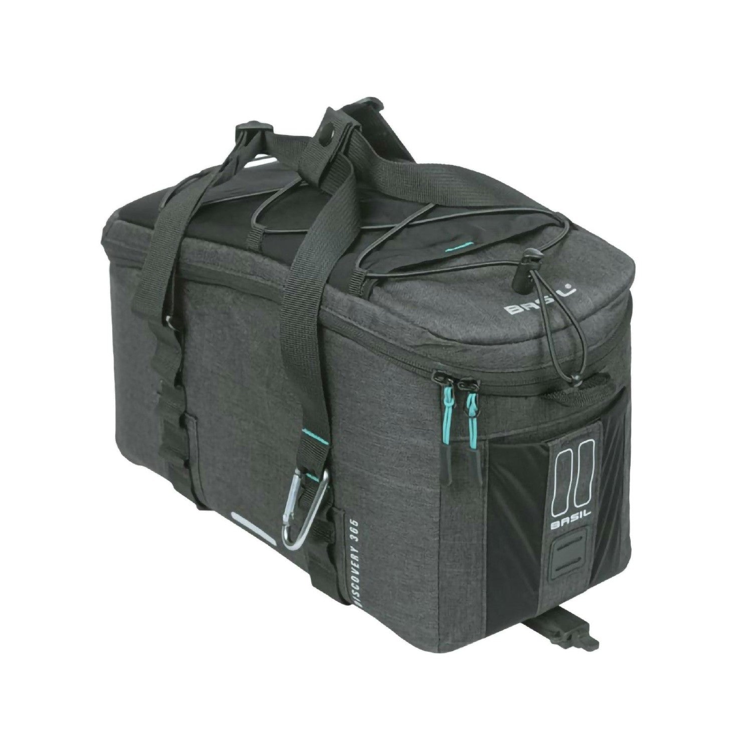 Basil Discovery 365D Trunk Bag M MIK 2.0 9L - Black