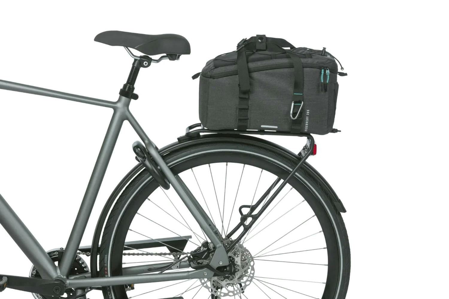Basil Discovery 365D Trunk Bag M MIK 2.0 9L - Black