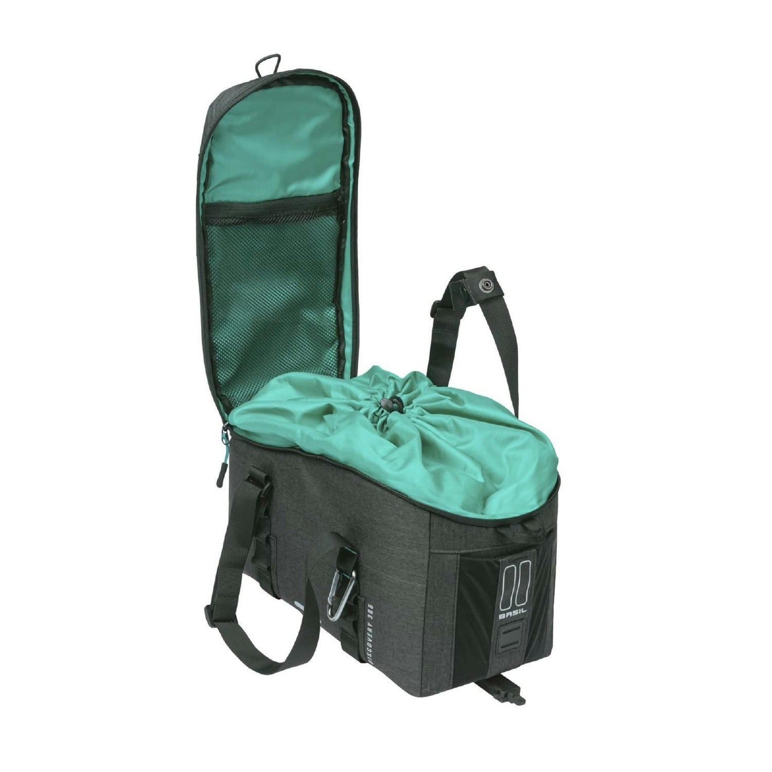 Basil Discovery 365D Trunk Bag M MIK 2.0 9L - Black