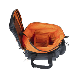 Basil Miles Tarpaulin Trunk Bag XL Pro MIK 9–36L - Black/Orange