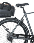 Basil Miles Tarpaulin Trunk Bag XL Pro MIK 9–36L - Black/Orange