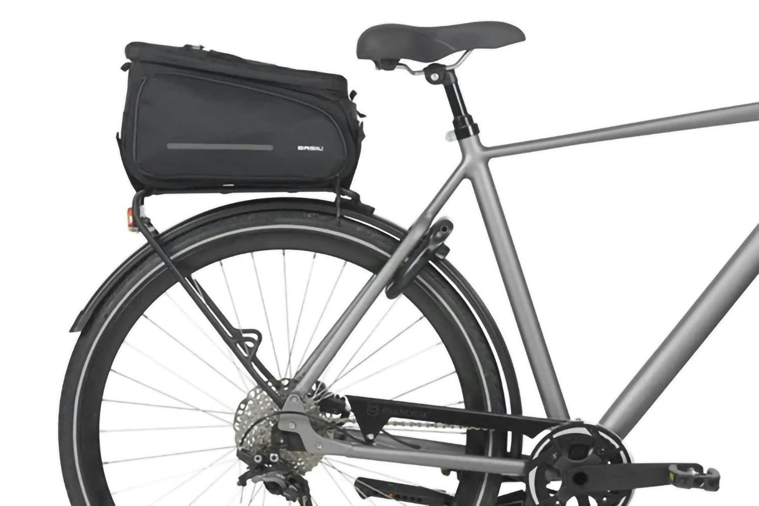 Basil Move Trunk Bag 10–26L - Black