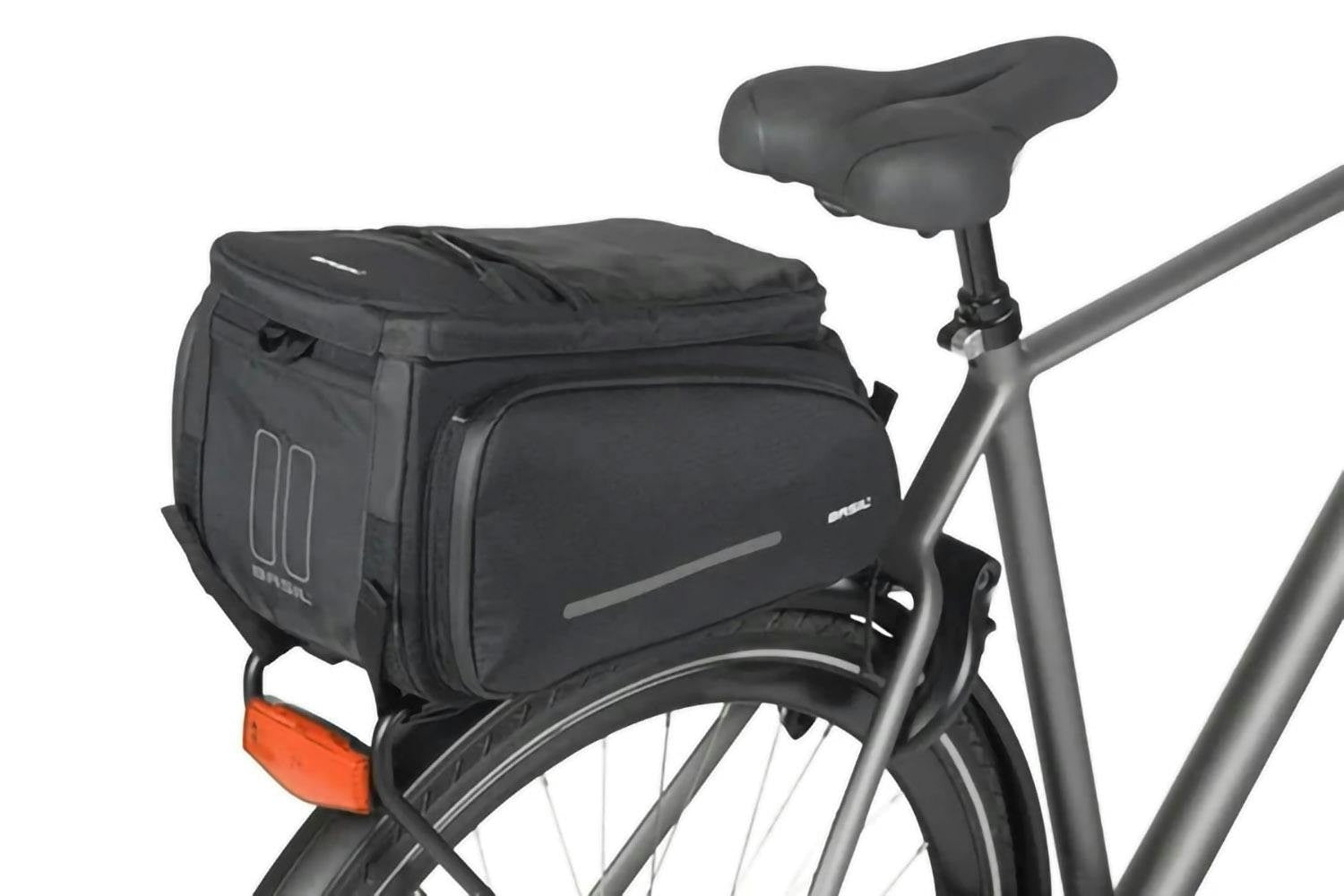 Basil Move Trunk Bag 10–26L - Black