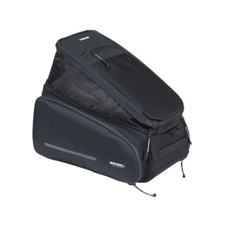 Basil Move Trunk Bag MIK 2.0 10–26L - Black