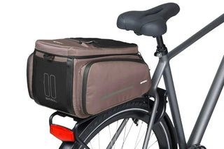 Basil Move Trunk Bag MIK 2.0 10–26L - Brown