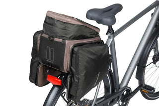 Basil Move Trunk Bag MIK 2.0 10–26L - Brown