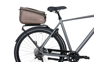 Basil Move Trunk Bag MIK 2.0 10–26L - Brown
