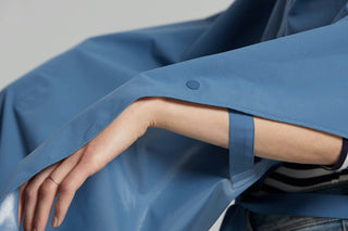 Basil Hoga Bicycle Rain Poncho - Blue