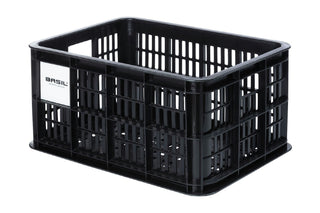 Basil Bicycle Crate Small Recycled 17.5L - Black