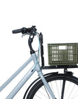 Basil Bicycle Crate Small 17.5L - Moss Green