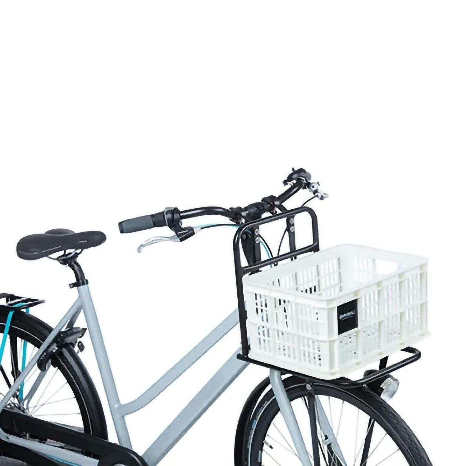 Basil Bicycle Crate S 17.5L - White
