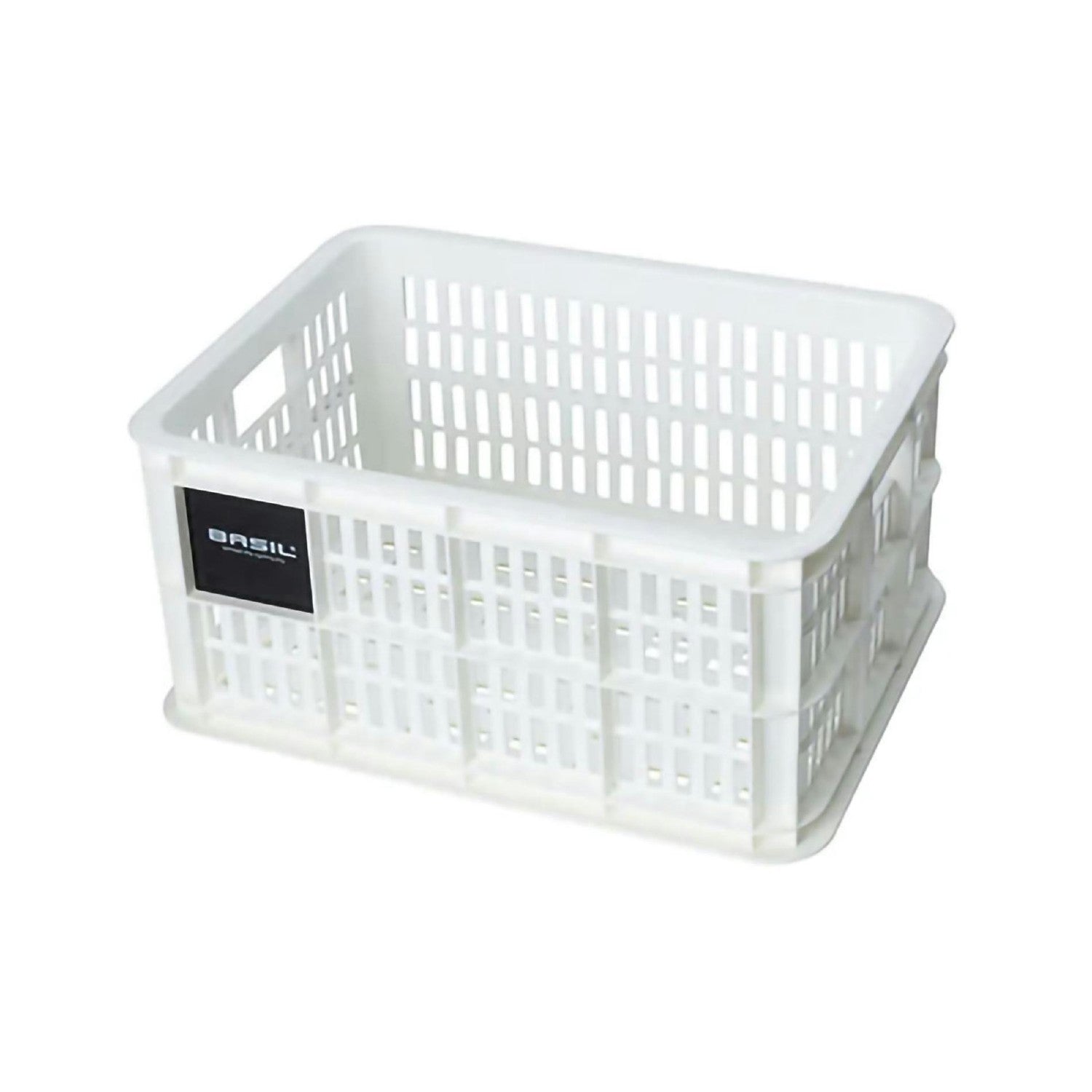 Basil Bicycle Crate S 17.5L - White