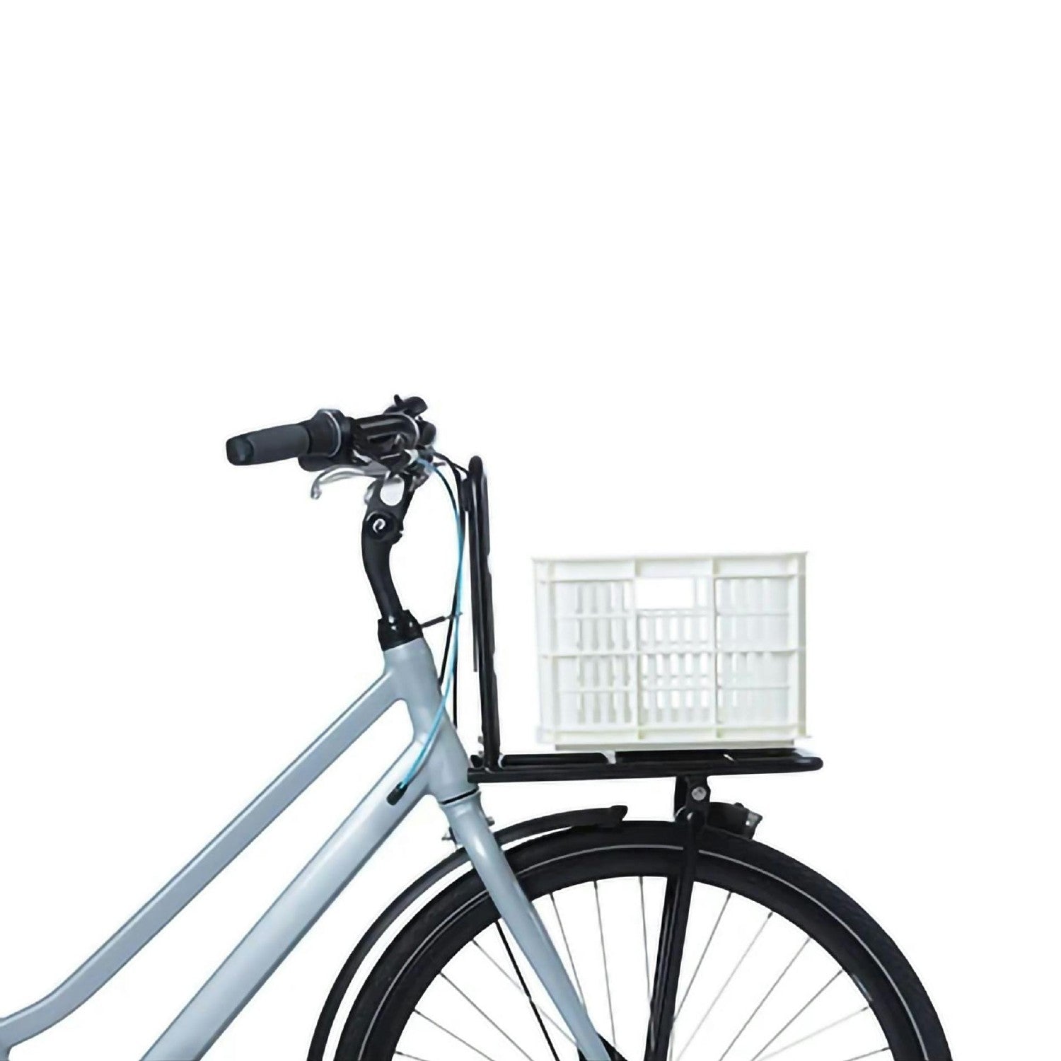 Basil Bicycle Crate S 17.5L - White