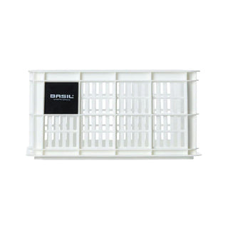 Basil Bicycle Crate S 17.5L - White
