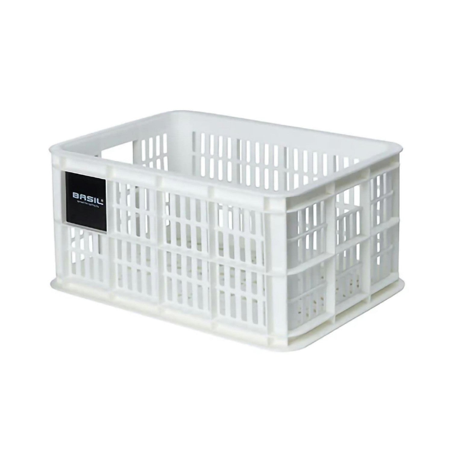 Basil Bicycle Crate S 17.5L - White