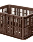 Basil Bicycle Crate Small Recycled 17.5L - Brown