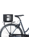 Basil Bicycle Crate Mik 2.0 Small Recycled Lockable 17.5L - Black