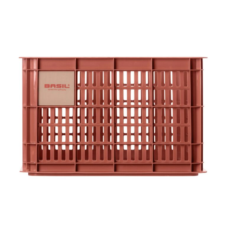 Basil Bicycle Crate Medium Recycled 29.5L - Red