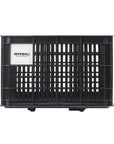 Basil Bicycle Crate Mik 2.0 Medium Recycled Lockable 29.5L - Black