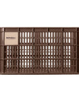 Basil Bicycle Crate Large Recycled Synthetic 40L - Brown