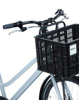 Basil Bicycle Crate Large Recycled 40L - Black