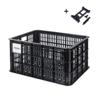 Basil Bicycle Crate MIK 2.0 Large 40L - Black