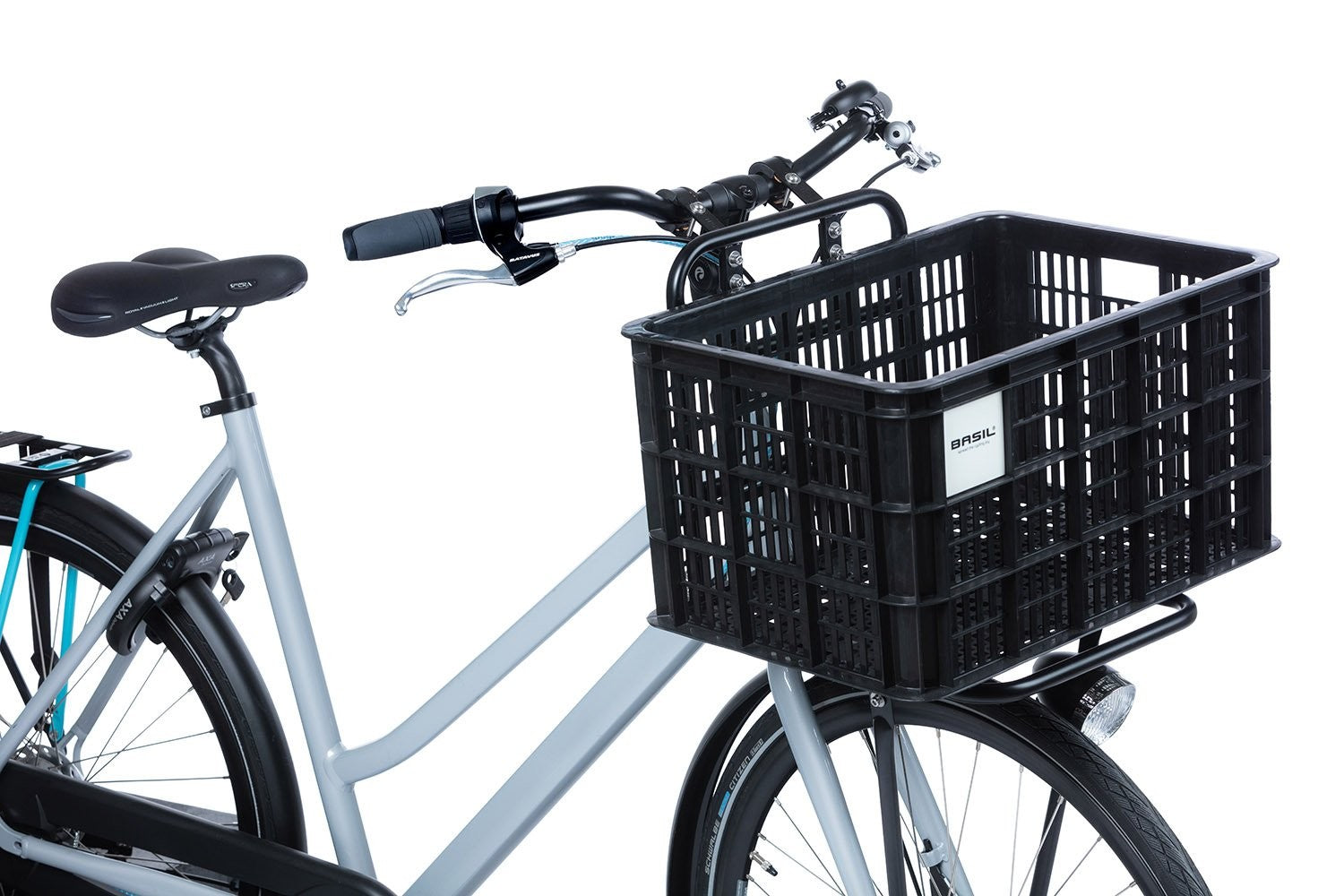 Basil Bicycle Crate MIK 2.0 Large 40L - Black