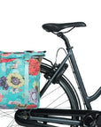 Basil Bloom Field Double Pannier Bag 28-35L - Blue