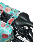 Basil Bloom Field Double Pannier Bag 28-35L - Blue