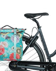Basil Bloom Double Pannier Bag Mik 28-35L - Blue