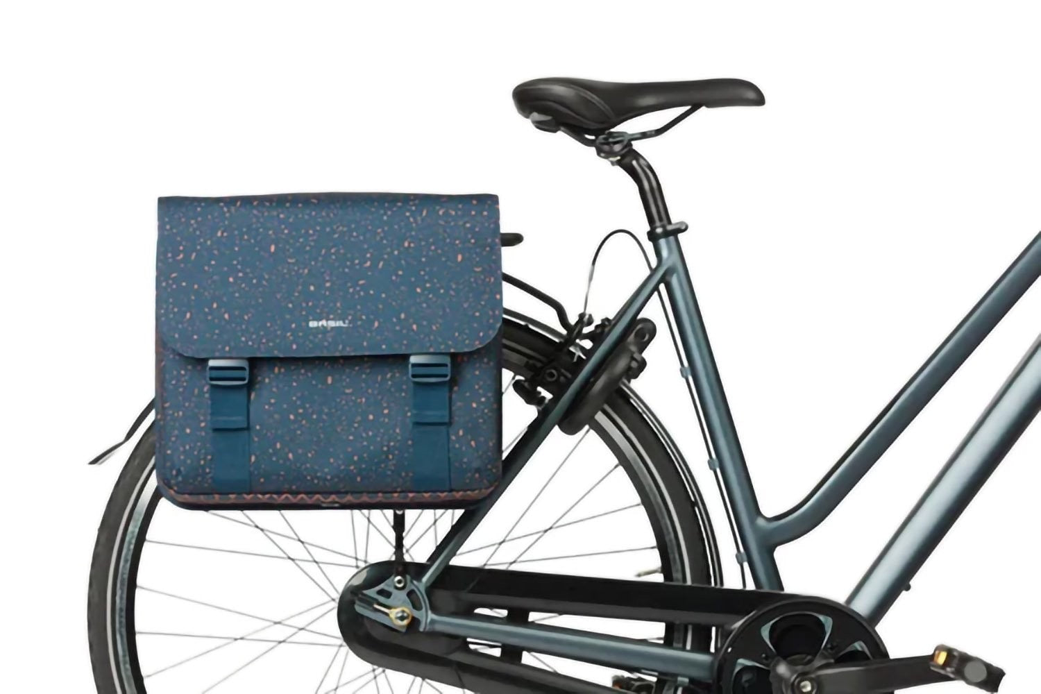 Basil Flair Double Bicycle Bag 35L - Navy