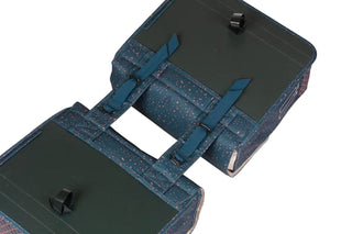 Basil Flair Double Bicycle Bag 35L - Navy