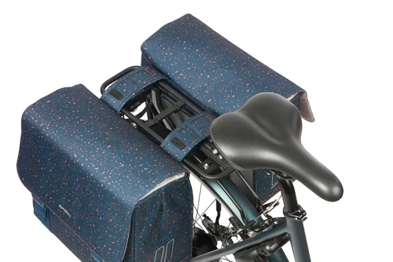 Basil Flair Double Bicycle Bag 35L - Navy