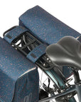 Basil Flair Double Bicycle Bag 35L - Navy